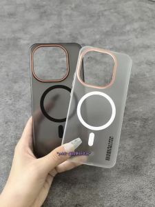 Matte Magnetic Hard Case for Moto Motorola Signature Edge 70 Ultra 60 S 50 40 Pro Fusion Neo for MagSafe Wireless Charging Funda