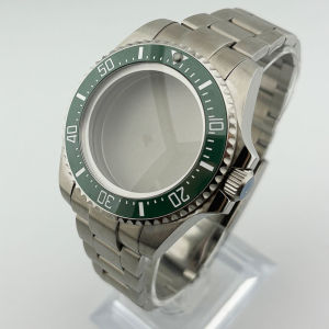 Deepsaea case 44mm submariner 316L stainless steel sapphire glass suitable for NH34 NH35 NH36 movements Oyster strap