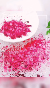 กากเพชร ผงกากเพชร กลิตเตอร์ สำหรับตกแต่ง กระปุก 100 กรัม V117 ส่งจากไทย