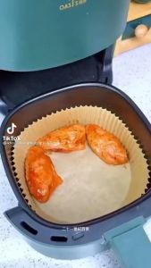 Set 50 Miếng Giấy Nến Lót Nồi Chiên Không Dầu - Giảm Thiểu Tối Đa Dầu Mỡ Bám Vào Nồi Chiên A5321