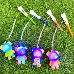 Shiny Golf Tee Pendant Plastic Golf Ball Marker Cartoon Doll Anti-Lost Golf Ball Seat Fitness Sports Enhua Brand Crown Tee