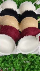 [HCM]Áo lót nữ nguyên ren mút ép vừa 3cm có gọng hàng việt nam