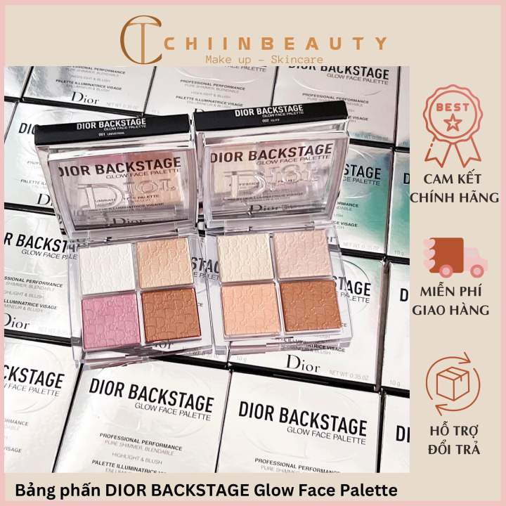 Bảng phấn bắt sáng DIOR 001, 002 Dior Backstage Glow Face
