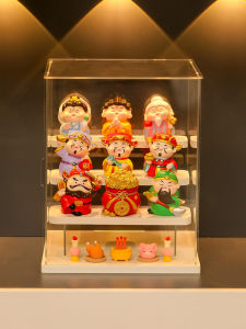 Amituofo Bodhisattva Desktop Ornaments Cute Little Fairy Office Desk Decorations Computer Table Arrangement Resin Craft