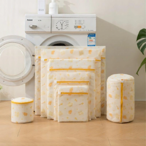 QIAOPIDIANDIAN | Bear Print Washer Bag Laundry Net Custom