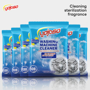 YOJASO Washing Machine Cleaner(130g) Antibacterial Drum Cleaner Powder Descaler & Deep Dirt Remover
