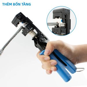 Dụng Cụ Đầu Nối 90 Độ Cho Jack Keystone RJ45 Cat5 Cat5e Cat6 Dụng Cụ Mạng Của Seven Floor