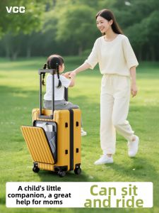 VCC | Child-Suitable Rideable Luggage 24 Inch