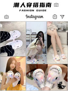 Womens Shark Slippers Summer New Indoor Home Anti-slip Deodorant Outdoor Thick Bottom Slip-On Comfortable EVA Slippers
