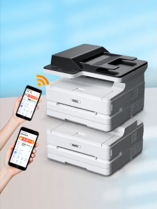 De Li | Deli M2500ADW Laser Printer Scanner Office Multi-Function Dual-Sided Wireless Network Remote Home Small Print Copier Machine