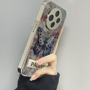 Butterfly Embroidery Phone Case for Oppoa5pro A3pro A2m Protective Anti-fall A55a56a57a72a97a97a58x Male A1i Female A92s Couple A93 Protection Oppo Cover