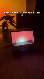 Sunrise Wake‑Up Light Alarm Clock Bedside Sunset Simulation Night Lamp Sleep Aid for Kids Adults Family Bedroom