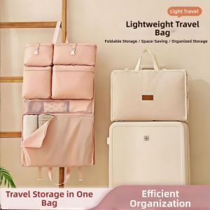 NAIFUNA | Dustproof Quilted Seasonal Clothing Storage Bag with Handles
