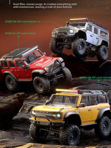 HB HuangBo RC Car RTR 1/16 Scale 4WD Off-Road Crawler Car Full Proportional Remote Control Electric Toy for Adults and Kids