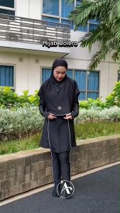 Kerudung Jilbab Hijab Renang Polos Bolero Aghnisan ACTIVE BASIC