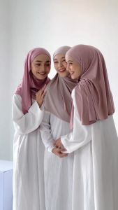 Fahima - Raia Instant Curve Shawl (Pashmina Kaos Rayon Instant Curve Premium)