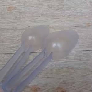 SKOP ES MIKA Serokan Es Batu Sendok Es Batu Plastik Acrylic Serokan Kacang Kopi Plastik Serbaguna