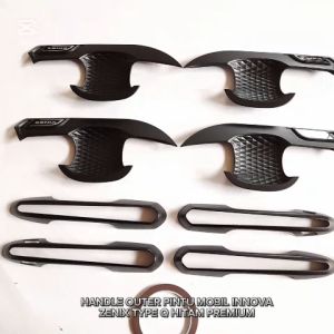 Cover Handle Outer Pintu Mobil Innova Zenix TYPE Q Hitam Premium