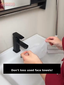 Face Towel Mop 360 Rotating Lazy Flat Mop Clip Cloth Wet Dry Cleaning for Floors and Corners