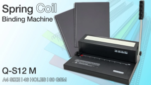 Printleaf - Spiral Binding Machine A4 (Q-S12M)