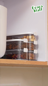 Hộp đựng gia vị đồ khô ECOCO chống ẩm mốc cao cấp an toàn sức khỏe Hộp thực phẩm để đồ đa năng nắp kín thế hệ mới