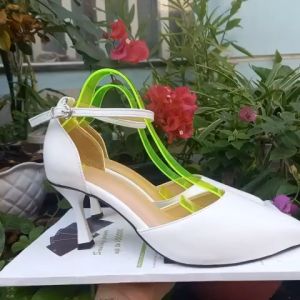 Giày cao gót hot triend big size 40 41 42 43 màu trắng sang chảnh thời trang siêu xinh cao 7 phân hit hot rất êm chân