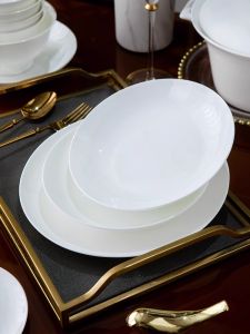 YICHEN | Đĩa Sứ Cao Cấp Bền Mầu