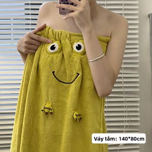 Mũ Khô Tóc Dễ Thương Dày Thấm Nước Cho Bé Gái Mùa Đông 2 Lớp Cho Người Lớn Và Trẻ Em Khăn Quấn Đầu Sau Khi Gội Đầu