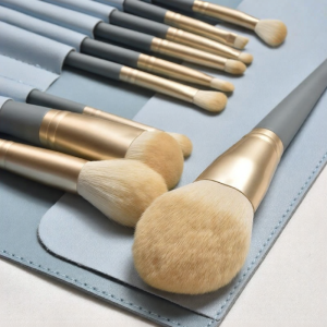 blk cosmetics | Soft Complete Makeup Brush Set For Loose Powder Foundation Lip Eye Shadow Eyeliner