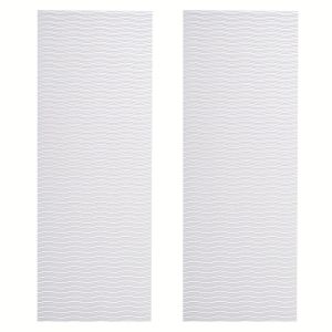 2PCS wave pattern shoe sole pad - DIY silent non slip and durable suitable for high heels/flat shoes/casual shoes etc