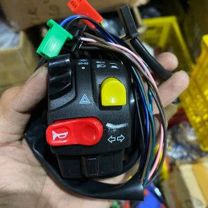 Holder saklar kiri domino scoopy karbu scoopy fi fino nouvo vario vixion cb 150r cbr 150 universal all motor