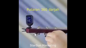 Clip-on Guitar Tuner LCD Screen 360 Rotatable for Guitar Bass Violin Chromatic Ukulele Universal. yamaha guitar