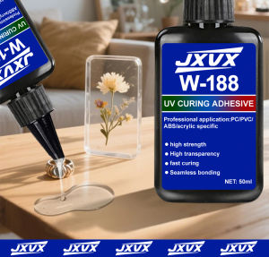 (50g High-Capacity DIY Adhesive) UV-Cured High-Transparency High-Strength Resin Adhesive—For Metal Glass and Plastic