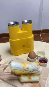 บาอฟินิชั่น เครื่องทำไข่ม้วน การทำแสนง่าย บรรเทา ตอกไข่ รอสุกพร้อม วัสดุ PP