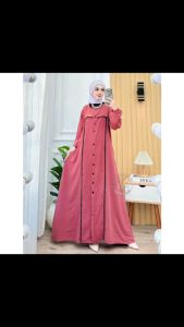 Gamis Baby Doll Lebaran Terbaru 2025 & Gamis Swaroski Mewah Premium