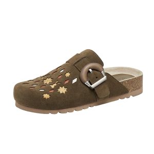 Joy & Peace | Slip-On Open-Back Soft-Bottomed Shoes