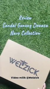 WELZICK - Sandal Gunung Travelling Rainier Navy Jumbo 45 46 47 48 49