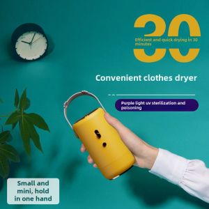 Portable Mini Dryer Compact Travel Friendly Clothes Drying Machine Underwear Dryer Home Dormitory Clothing Air Dryer