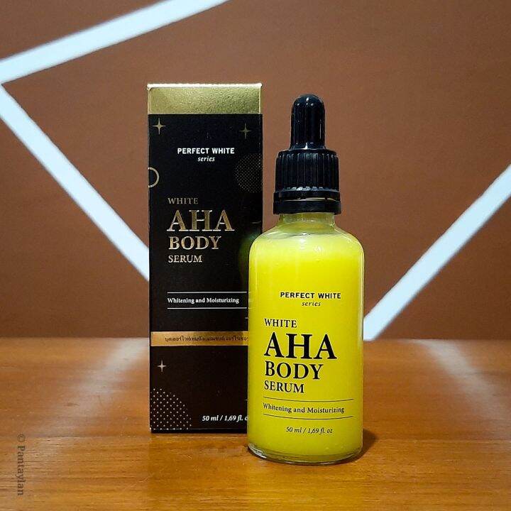 PW PERFECT WHITE AHA Body Serum Whitening & Moisturizing with Alpha ...