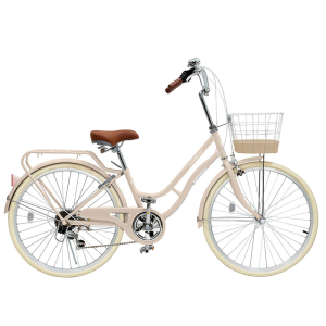 NIUSIJIA | Retro Commuter Bike with Basket