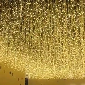 96/200 LED with controller Icicle String curtain Lights Waterproof Christmas Light