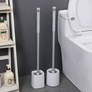 Bay gấu Bộ bàn chải bồn cầu hiện đại với chủ cho hiệu quả vệ sinh phòng tắm