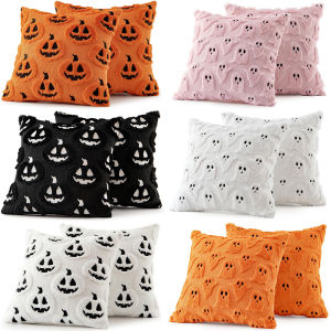 Bí Ngô Halloween Dạ Nỉ Gối Trang Trí 1 Chiếc Mùa Thu Lễ Tạ Ơn Thu Thập Nhà Ghế Sofa Giường Hiên Nhà Trang Trí Phòng Khách