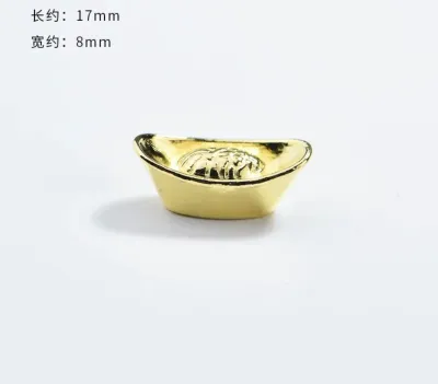 🛍SG～🛍Golden Heavy Metel YuanBao Ingot 合金元宝