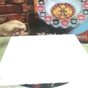 Drinking Roulette Set Party Game 16 Shot Permainan Rolet Pesta Minum