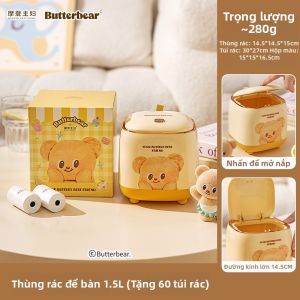MODERN SWEETHOME | Thùng Rác Đậy Nắp Nhỏ Gọn Cho Nhà