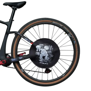 Road & Mountain Bike Disc Brake Cleaning Protection Cover Anti-Grime Guard Wheel Cover - Bicycle Washing Maintenance Tool