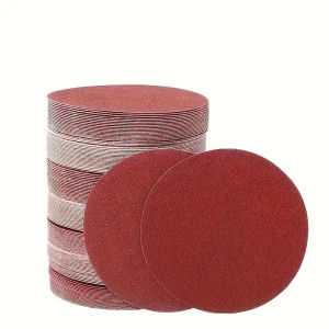 10/20/30/50Pcs 5 inch 125mm flocking sandpaper dry sandpaper sandpaper 60-1000 grain size random track grinder