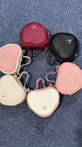 Miniatur Tas Mini LOVE Bahan kulit sintetis Premium/ Tas selempang mini /Tas terbaru wanita bisa COD
