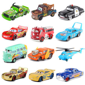 Bộ Sưu Tập Đồ Chơi Disney Pixar Cars 2 & 3 - Lightning McQueen Sally Chick Hicks Luigi Hudson Wingo Dinoco Mini Alloy Models Quà Tặng Sinh Nhật Cho Trẻ Em